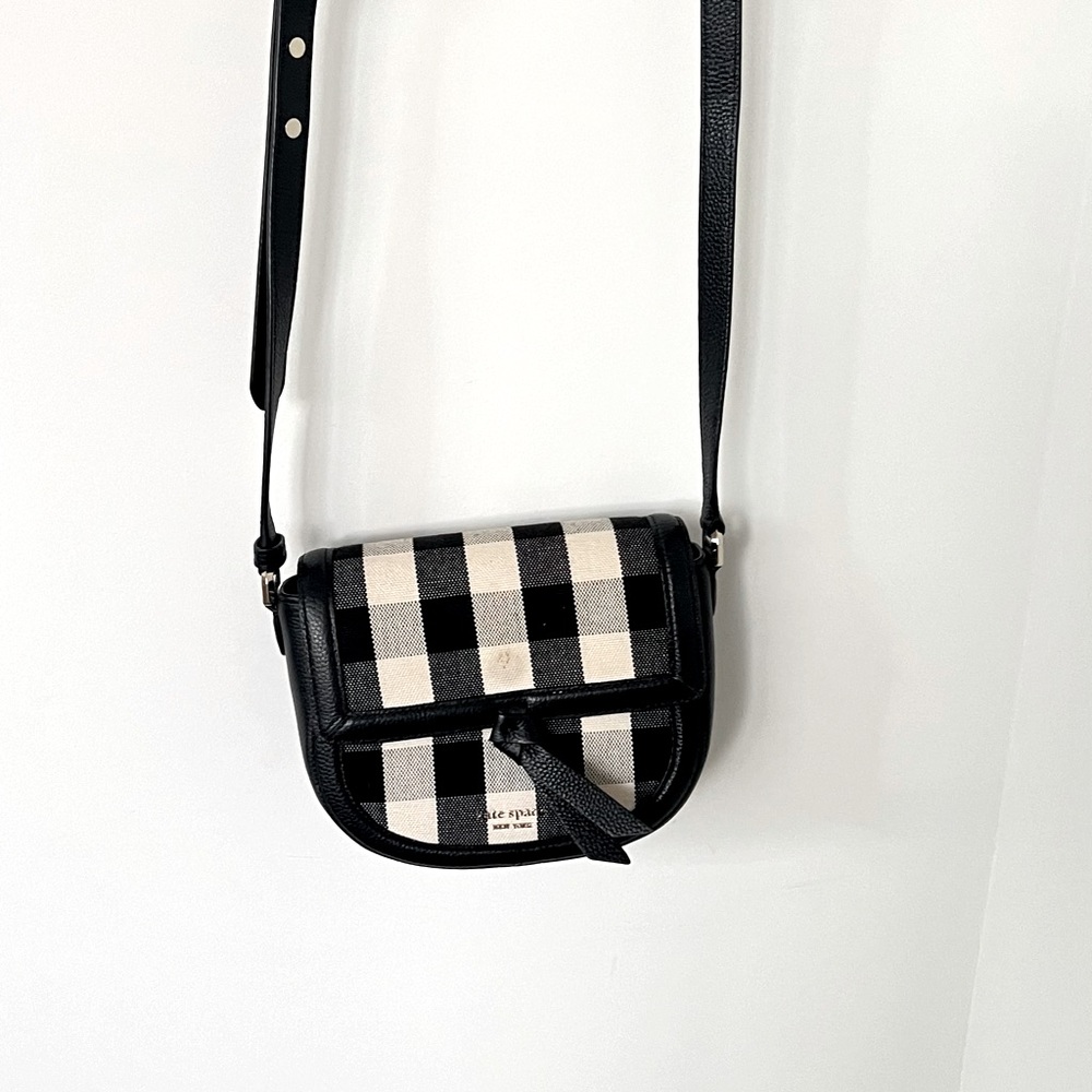 Kate Spade plaid cross body